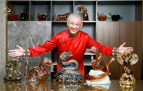 Actor Tung Yuki expressed his feelings about the Doha Dragon Collection