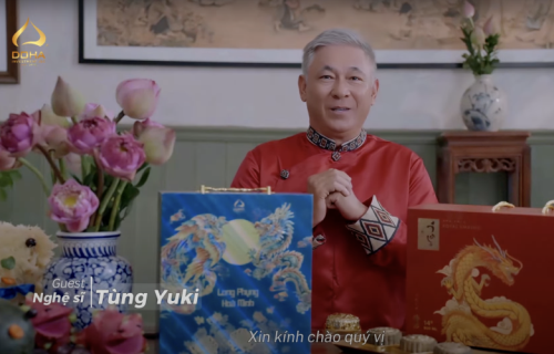 Artist Tung Yuki's feelings about DOHA mooncakes - Long Phung Hoa Minh