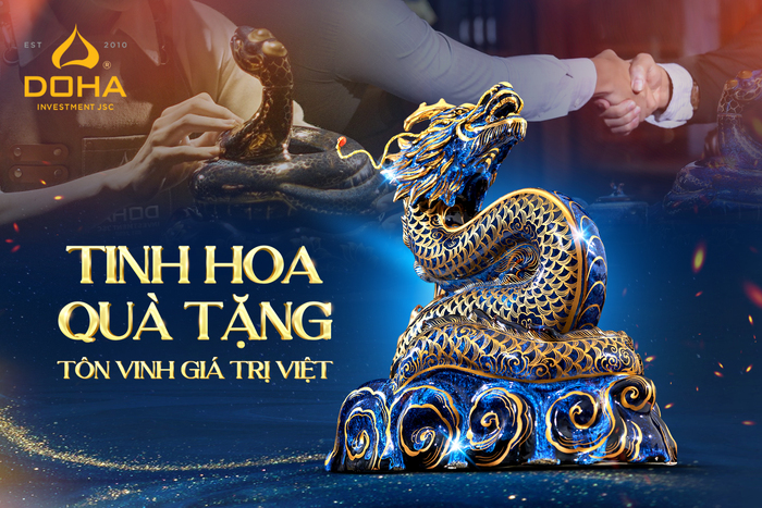 Quà tặng sếp của Doha JSC phù hợp với lãnh đạo có gu thẩm mỹ cao.