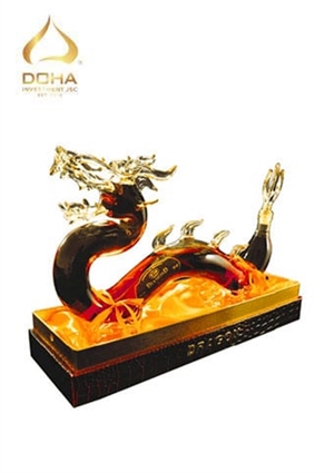 Dragon-shaped Armenian Cognac