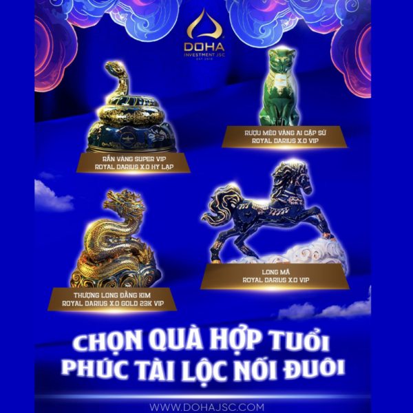 Bộ Sưu Tập Rượu Linh Vật - Phúc Tài Lộc Thịnh Vượng ✨