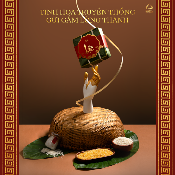 DOHA CHUNG BANH - TRADITIONAL ESSENCE, VIETNAMESE TET FLAVOR