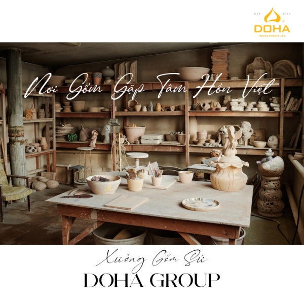 DOHA GROUP CERAMICS WORKSHOP – WHERE CERAMICS MEET THE VIETNAMESE SOUL