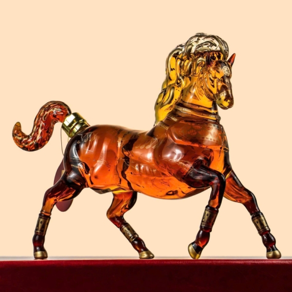 GLASS DRAGON HORSE