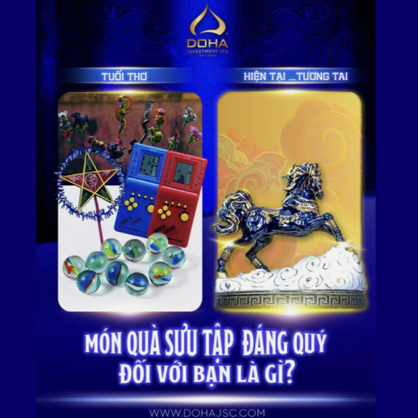 Món quà sưu tập đáng quý đối với bạn là gì?