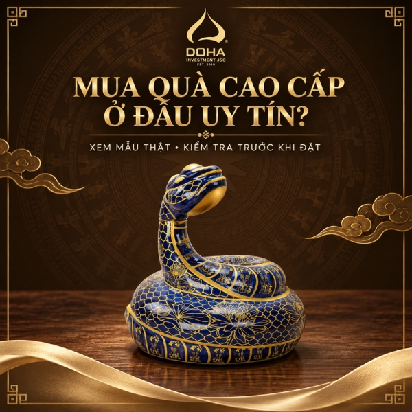 Mua quà tặng cao cấp ở đâu uy tín? Những dấu hiệu nên kiểm tra trước khi chốt