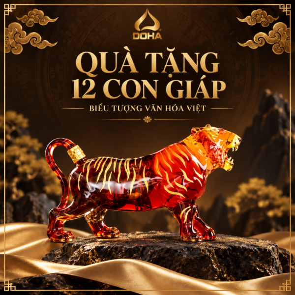 Quà tặng 12 con giáp: Gửi lời chúc may mắn bằng biểu tượng văn hóa Việt