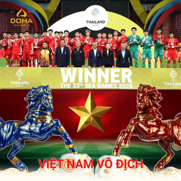 Red of spirit - Gold of glory Congratulations to Vietnam for winning the SEA Games 33 football gold medal 🇻🇳 🏆🥇