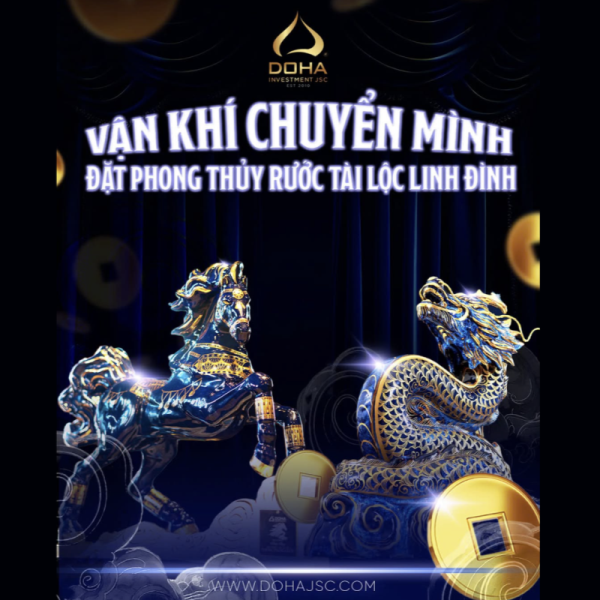 Vận khí chuyển mình. Đặt phong thuỷ rước tài lộc linh đình 