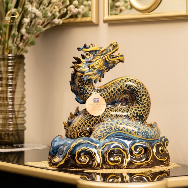 Zodiac Animal Liquor in Flambé Glazed Ceramic - Timeless Craftsmanship & Value