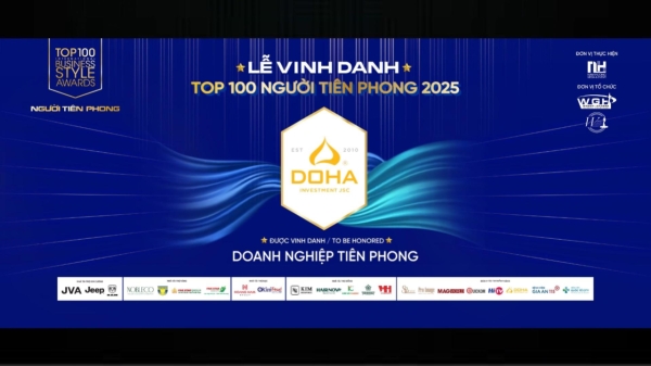 越南多哈股份公司  榮獲2025年百強先鋒企業稱號🏆