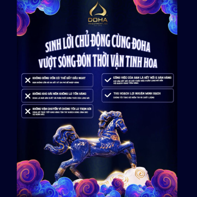 Sinh lời chủ động cùng DOHA, vượt sóng đón thời vận tinh hoa